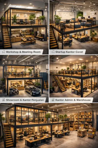 Mezzanine Ruang Kantor di Jakarta Utara