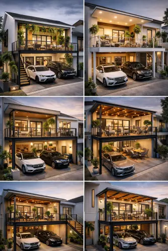 Mezannine Teras Rumah Keren di Jakarta Utara